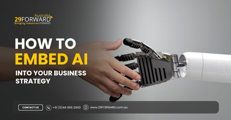 how to embed ai into your business strategy