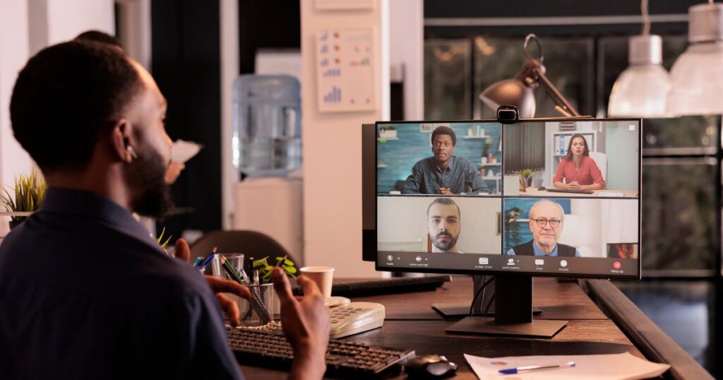 hybrid meeting online project